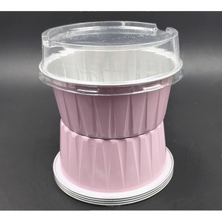 20 Hộp thiếc có nắp 125ml hàng loại 1 dày cứng dùng nướng PATE , Flan Caramen
