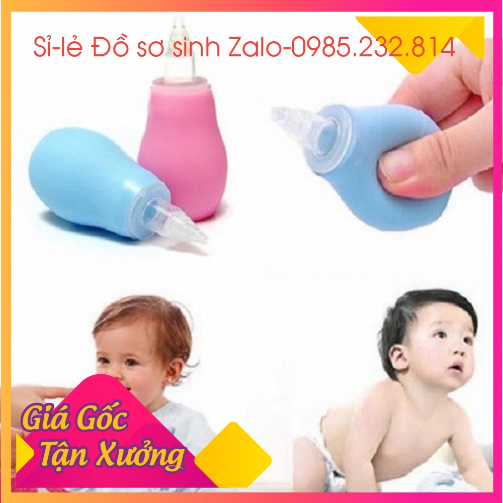 Dụng cụ ống bóp hút mũi an toàn cho bé