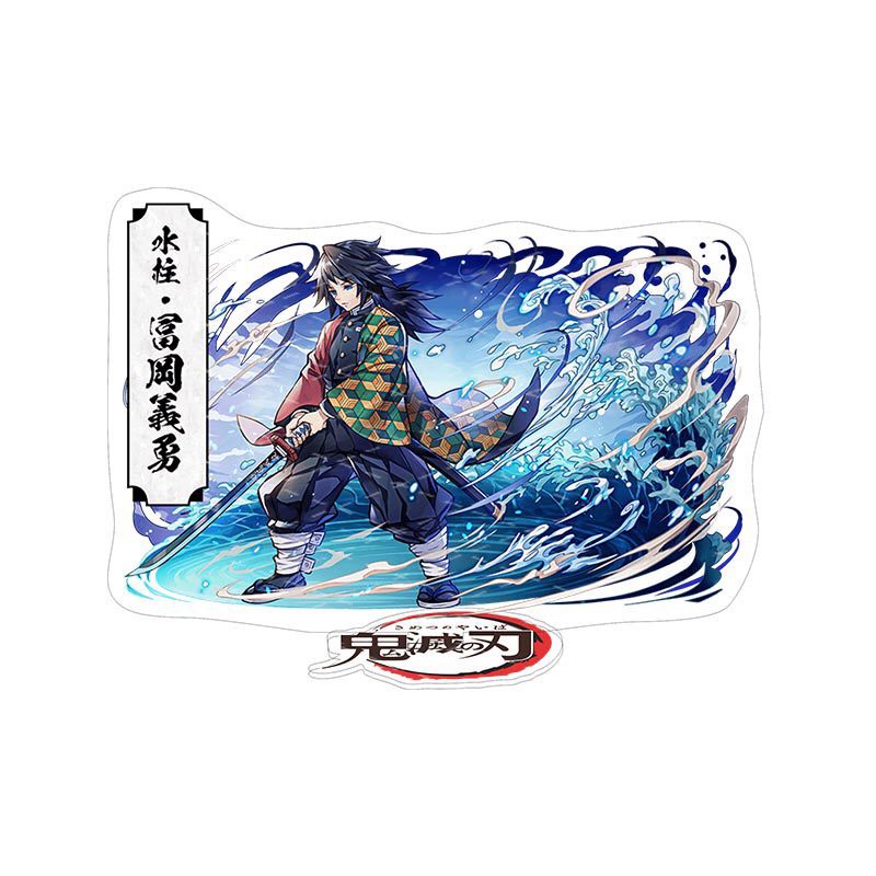 (CHIÊU THỨC) Mô hình KIMETSU NO YAIBA Thanh Gươm Diệt Quỷ standee mica acrylic anime chibi