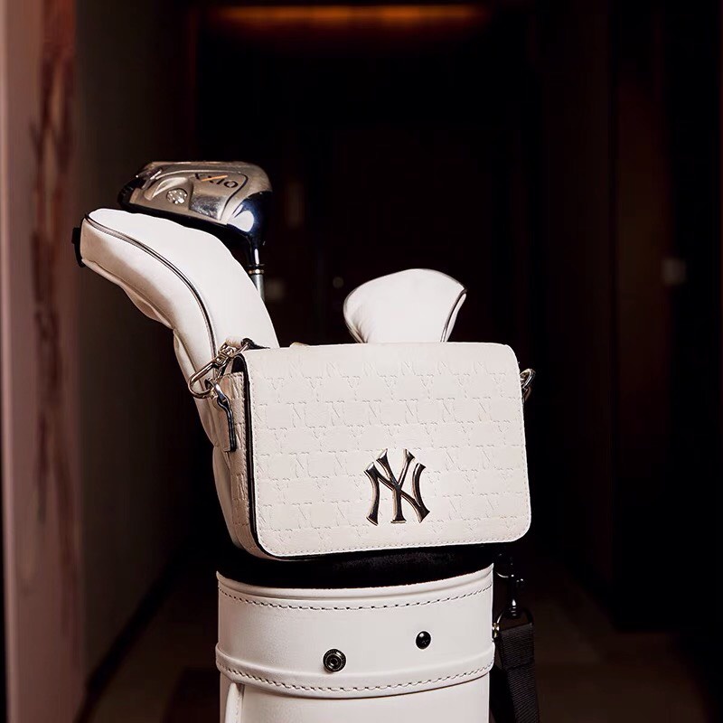 Túi xách MLB NY chuẩn chính hãng Túi xách nữ NY vuông da đẹp nhập khẩu chuẩn phong cách Hàn Quốc Order 2 tuần Trang Xuka