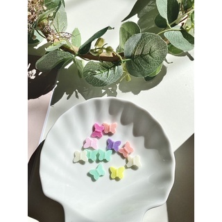hạt butterfly đủ màu đục 6mm