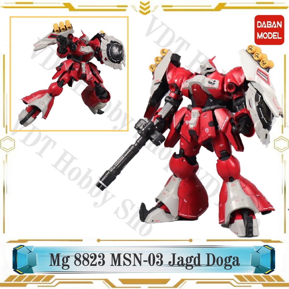 Mô hình gunpla Mg 8823 MSN-03 Jagd Doga [Quess Paraya Custom]