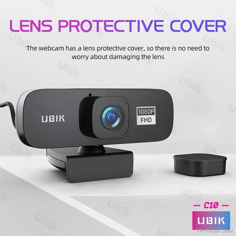 Webcam HD 24H SHIPS】UBIK C10 FHD1080P 2K cho máy tính | BigBuy360 - bigbuy360.vn