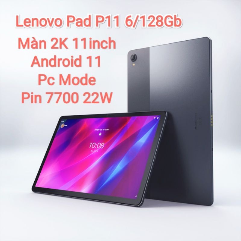 Máy tính bảng Lenovo Xiaoxin Tab Pad P11 2022 6/128Gb|SNAP662|Snap 730G
