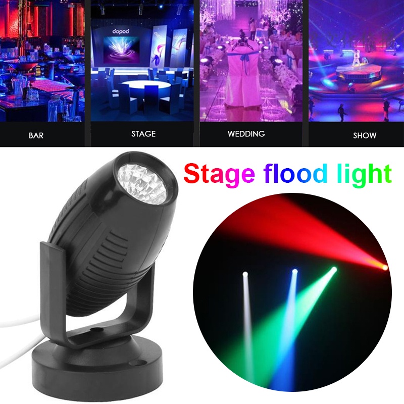 Đèn dùng cho sân khấu chiếu sáng nhiều màu sắc