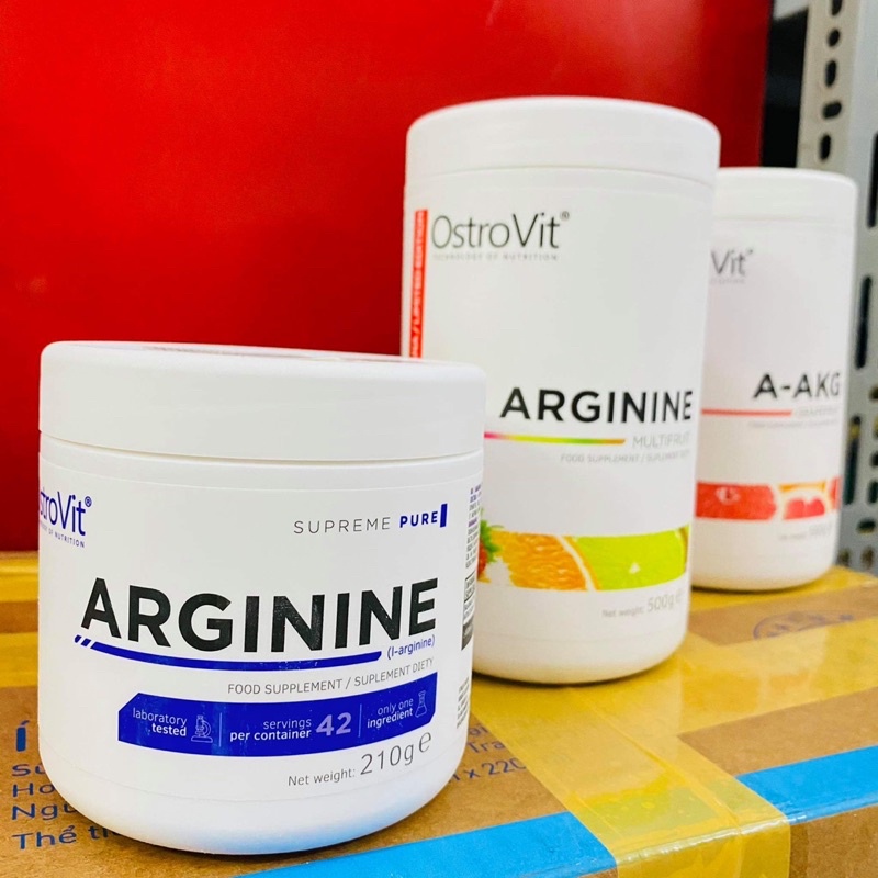 Ostrovit A-AKG  - Giúp Tăng Sức Mạnh, Sức Bền, Pre Workout, Bổ Sung Trước Khi Tập.