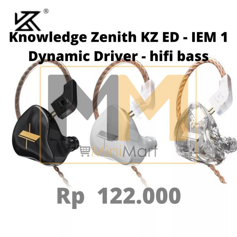 Tai Nghe Kz Edx - Iem - 1dd Hifi Bass