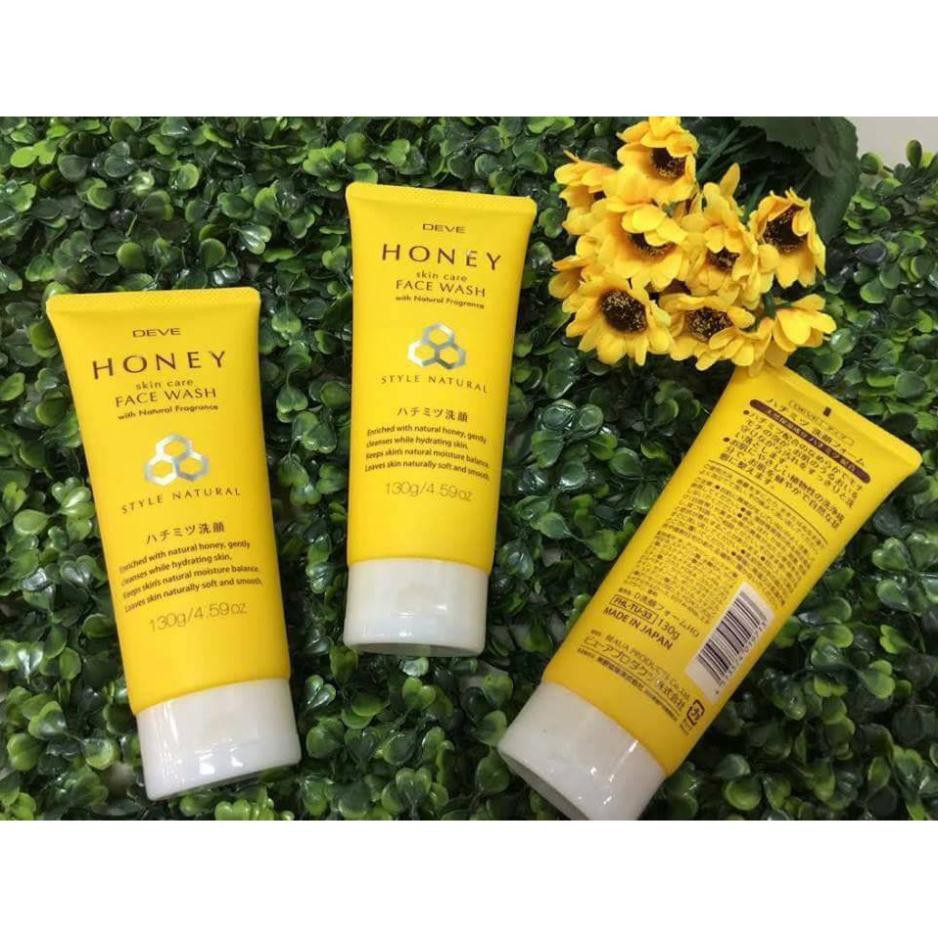 Sữa Rửa Mặt Chiết Xuất Từ Mật Ong Deve Honey Skin Care Face Wash 130g - 0514701