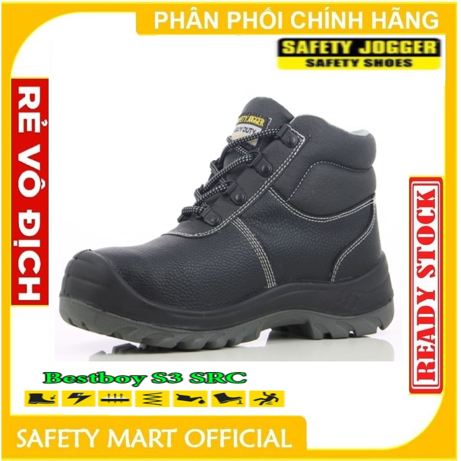 Giầy bảo hộ Safety Jogger Bestboy mũi thép đế chống đinh chống va đập