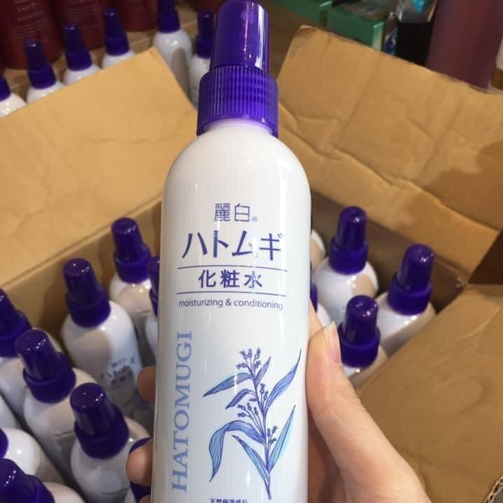 Xịt khoáng dưỡng ẩm chống lão hóa chiết xuất hạt Ý Dĩ Hatomugi Mist Lotion 250ml