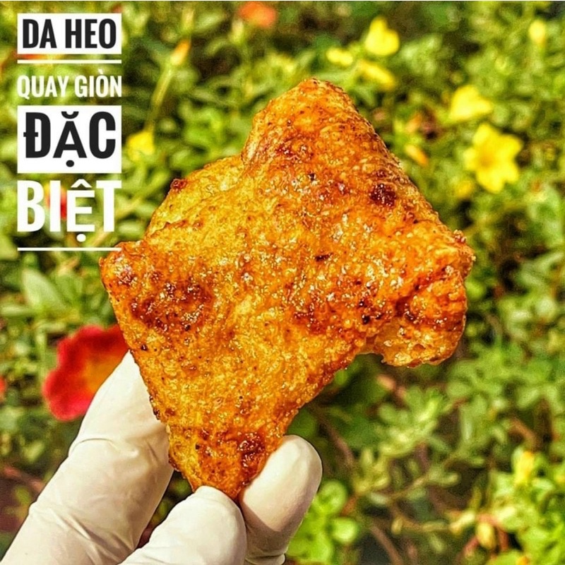 Da heo quay giòn loại 1 - 150g  ⚠️Lẻ = Sỉ ⚠️TỪ ĐƠN 50K,  Hàng ngon nhà làm