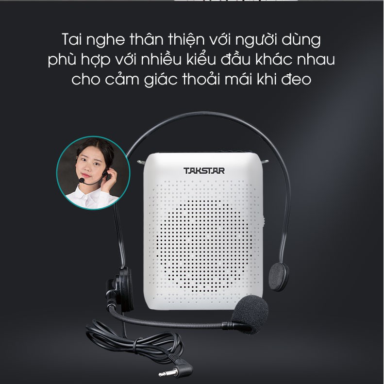 [ Chính Hãng ] Máy trợ giảng bluetooth Takstar E220, BH 12 tháng