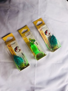 (COMBO 3) 3 con nhái hơi câu cá lóc, cá chuối