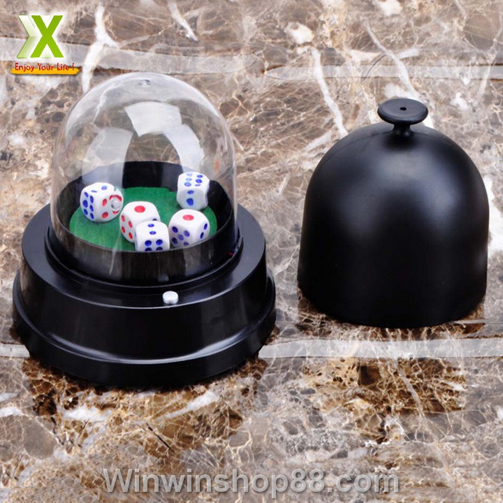 Combo Máy lắc xí ngầu Beer Club và Vòng quay ăn nhậu happy - Winz.vn