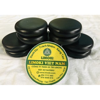 Bộ 15 Viên Đá Bazan Nóng Massage Tròn Trung