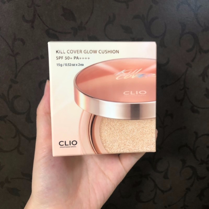 Set Phấn Nước Clio Kill Cover Glow Cushion SPF50+ Pa+++[KÈM LÕI]
