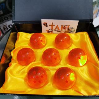 Mô hình Figure set: 7 Viên Ngọc Rồng 4.3cm - Vàng