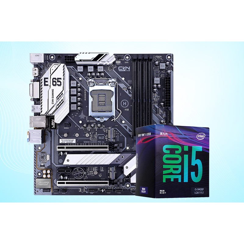 CPU Bo mạch chủ ntel i5-9400F set B365M Mortar 31