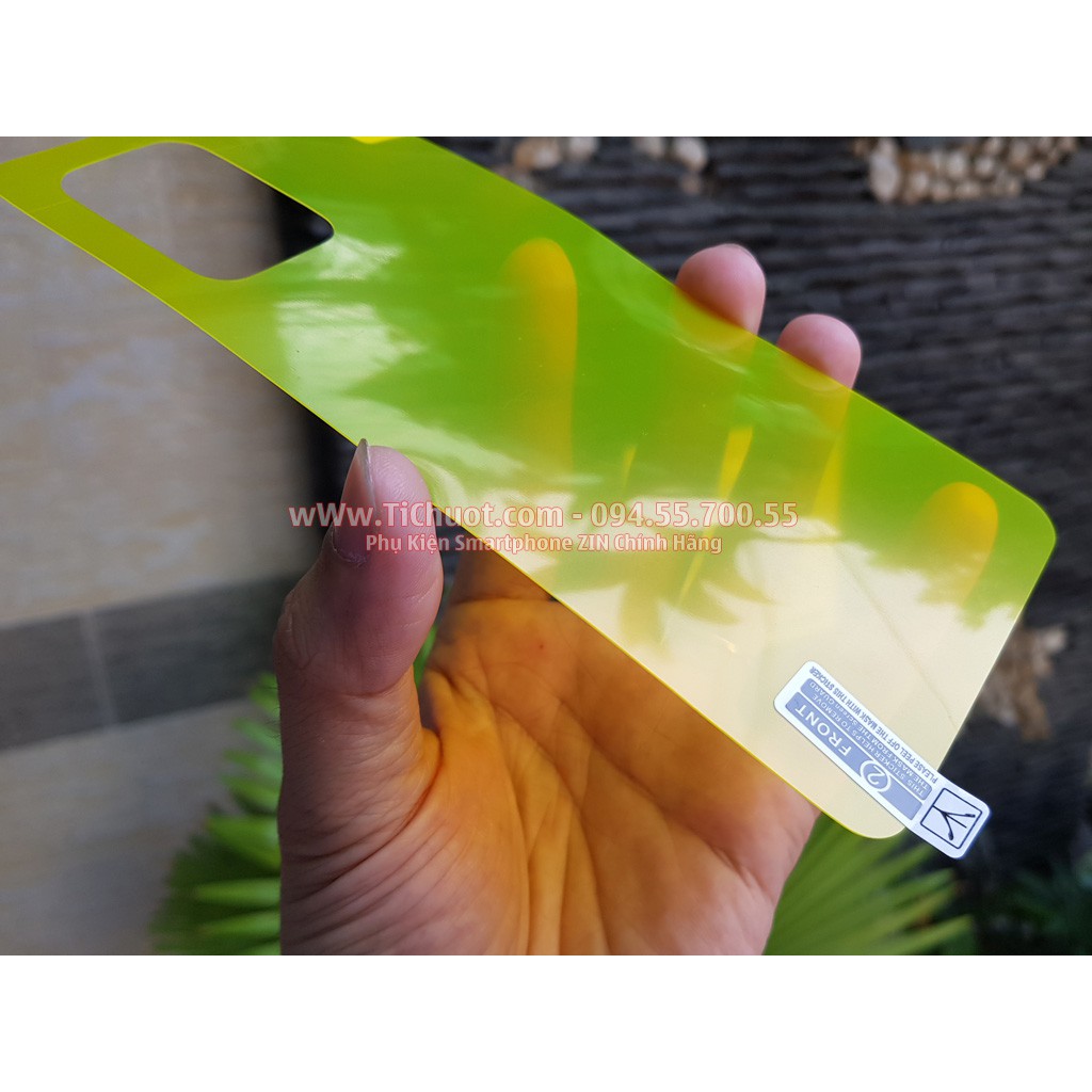 [Mặt Sau] Dán TPU Samsung S10 Lite Cường Lực Dẻo Trong Suốt