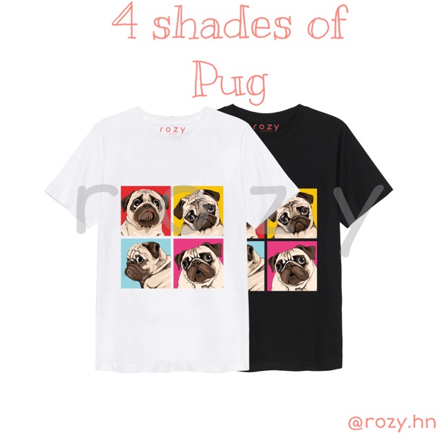 Áo 4 shades of Pug