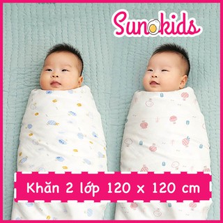 Khăn Đa Năng 100% Cotton Siêu Mềm Mịn 120*120cm
