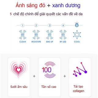 [Free Ship ] Máy Chăm Sóc Da Toàn Diện D919[ Bản Nâng Cấp]