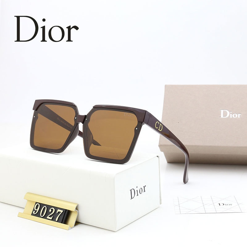 Kính Mát Dior 2021 Gọng Lớn Phong Cách Âu Mỹ Thời Trang Cho Nam Và Nữ