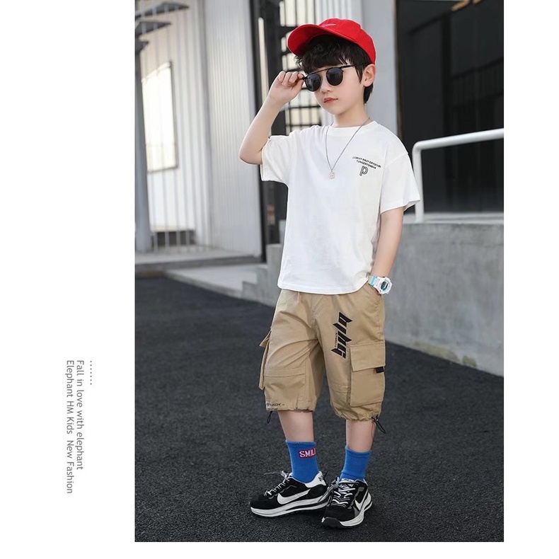 Quần Short Thời Trang Mùa Hè Phong Cách Mới Cho Bé Trai