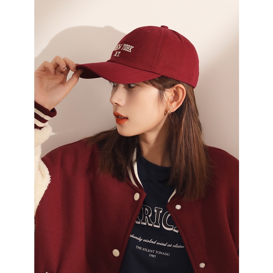 Mũ lưỡi trai, nón kết chữ NewYork, phong cách Ulzzang, Hayna Hats M13