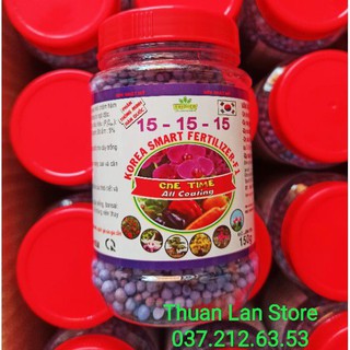 Phân Tan Chậm Thông Minh Hàn Quốc 15-15-15 hũ 150g