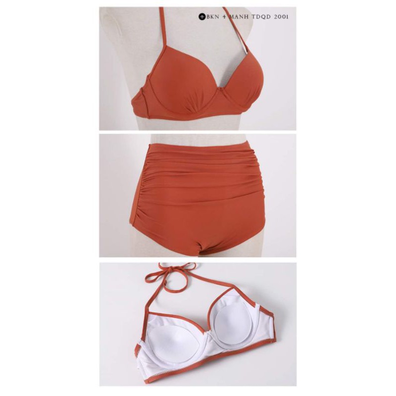 Bikini 4 mảnh kiểu dáng SIÊU MỚI LẠ, tôn dáng, thanh lịch, phù hợp với mọi hoạt động ngoài bãi biển và dưới nước