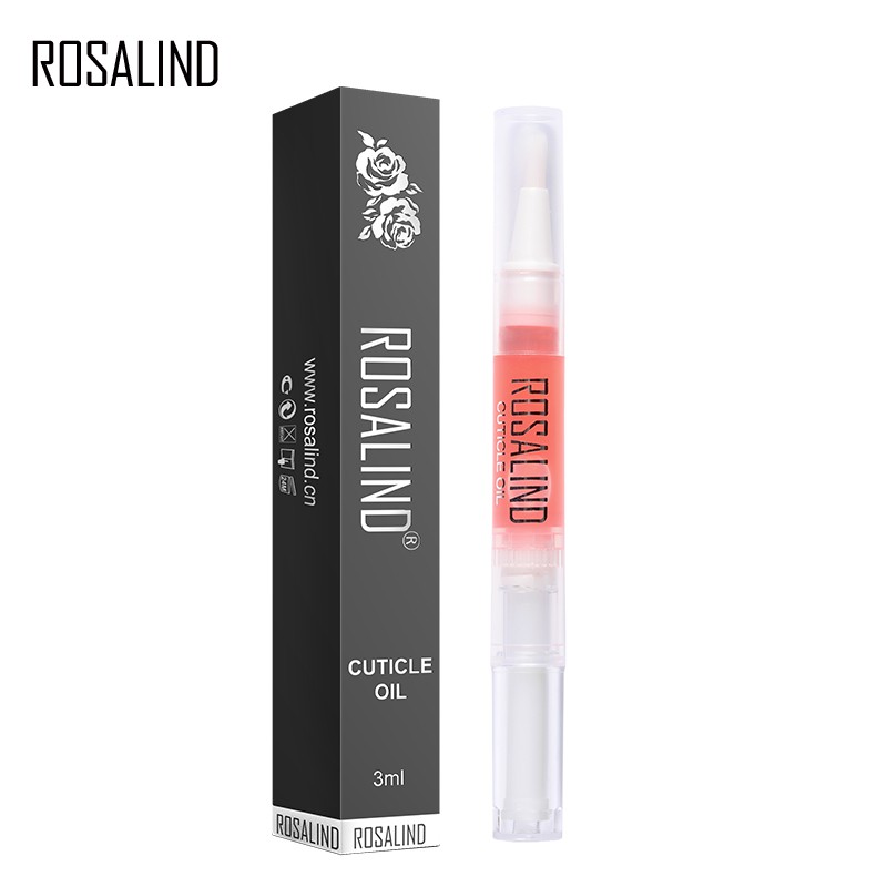 Dầu Dưỡng Móng ROSALIND Dạng Bút Giữ Ẩm Hương Hoa Hồng 3ml