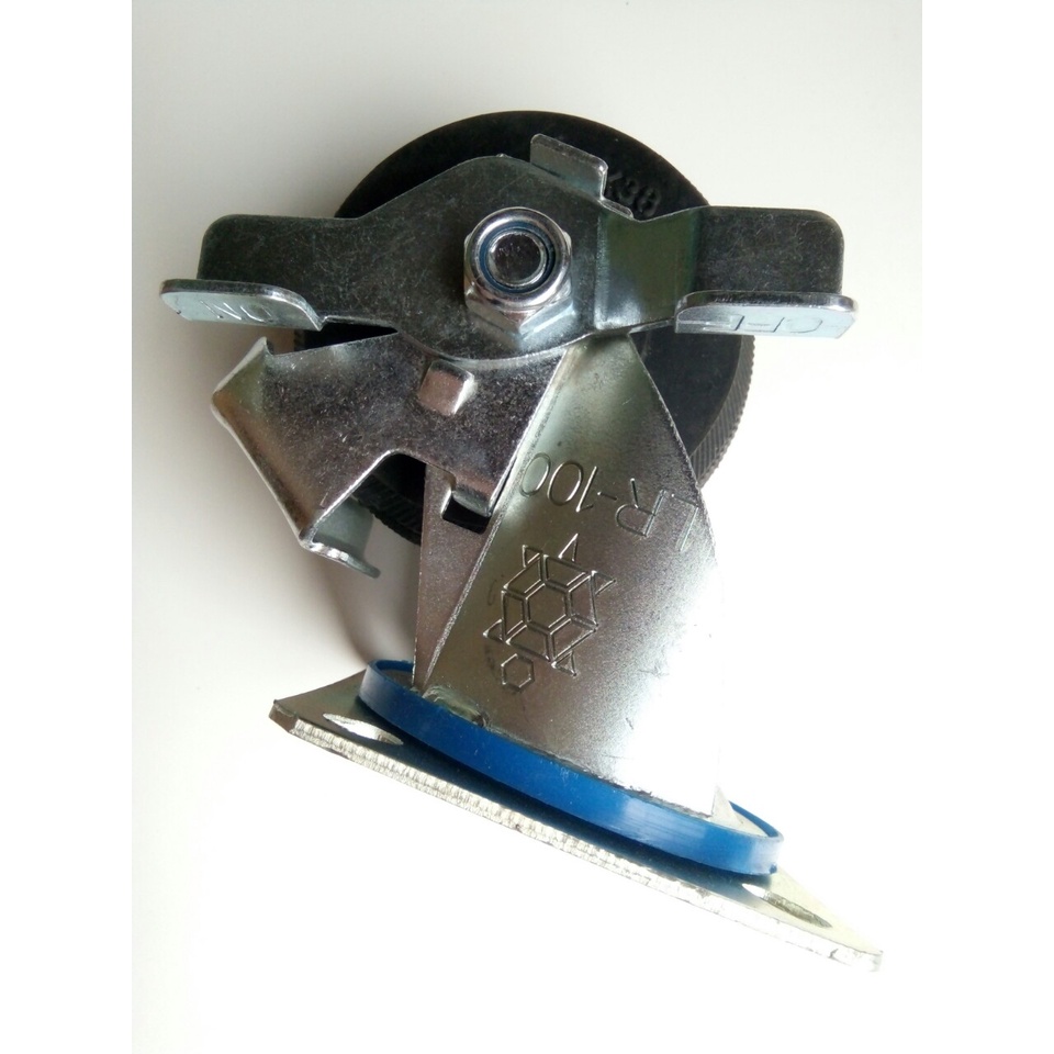 [ BÁNH CAO SU ] Bộ 4 bánh xe đẩy Cao su 125x45mm xoay 360 độ - MITUHOME, Chịu lực 200kg, có khóa chống trơn trượt