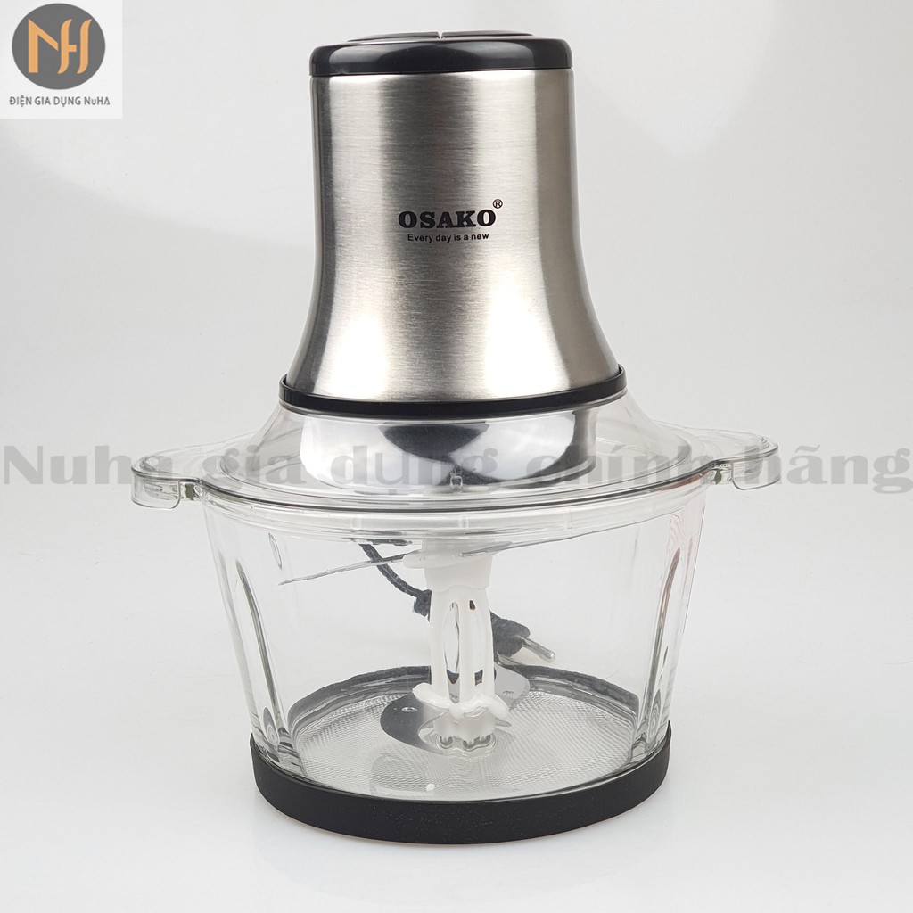 (INBOX SHOP NHẬN ƯU ĐÃI)Máy xay thịt Osako OST-350, dung tích 2Lit, công suất 350W, linh kiện thay thế luôn sẵn