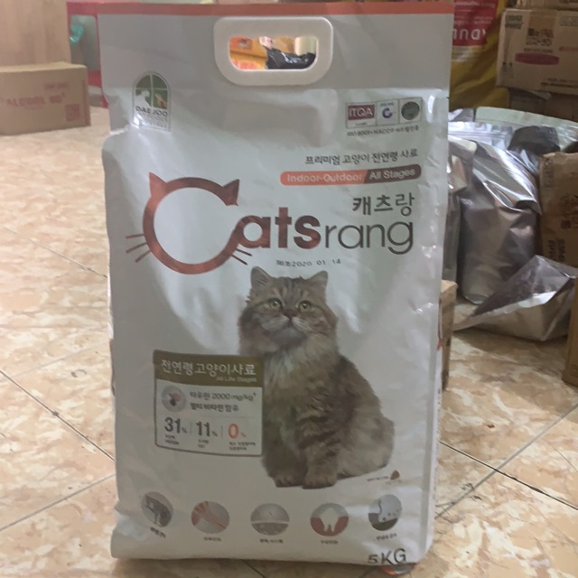 Thức ăn mèo catsrang 5kg