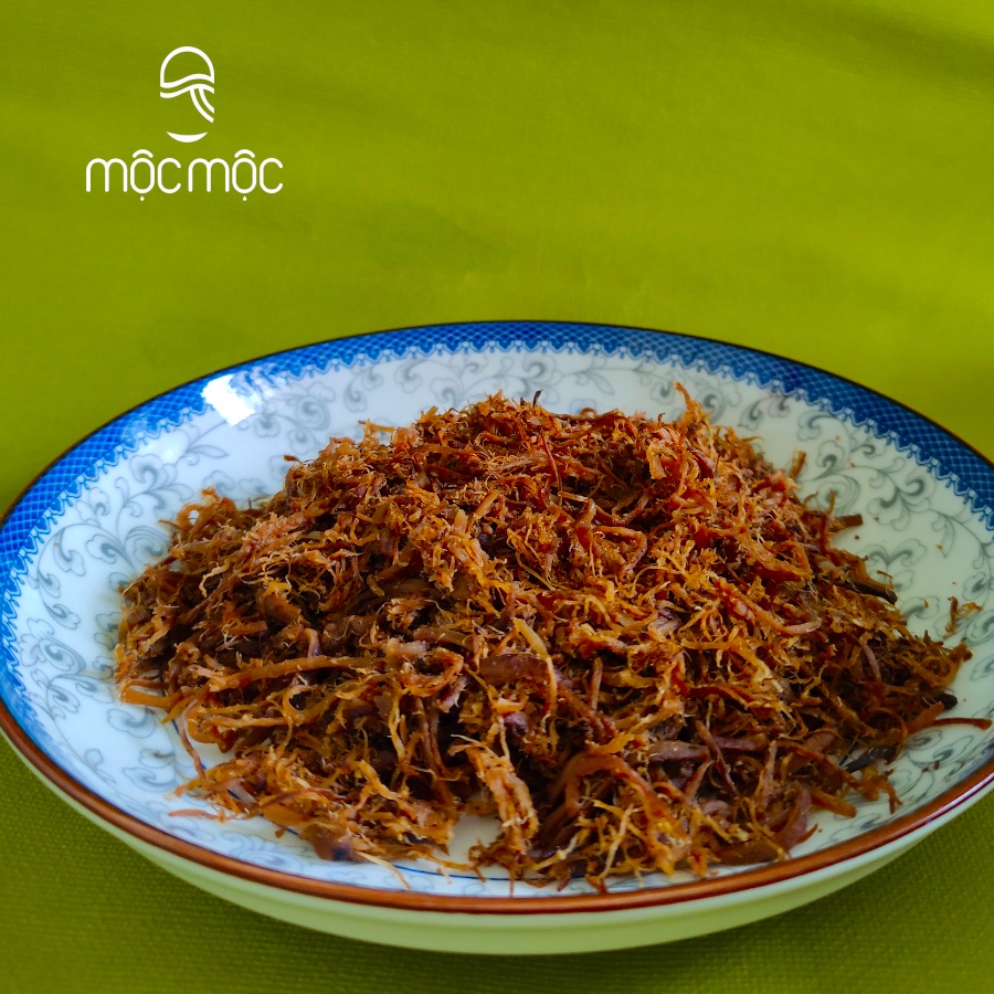 Combo 200g ruốc nấm hương và 200g muối vừng rong biển tóp chay Mộc Mộc | BigBuy360 - bigbuy360.vn