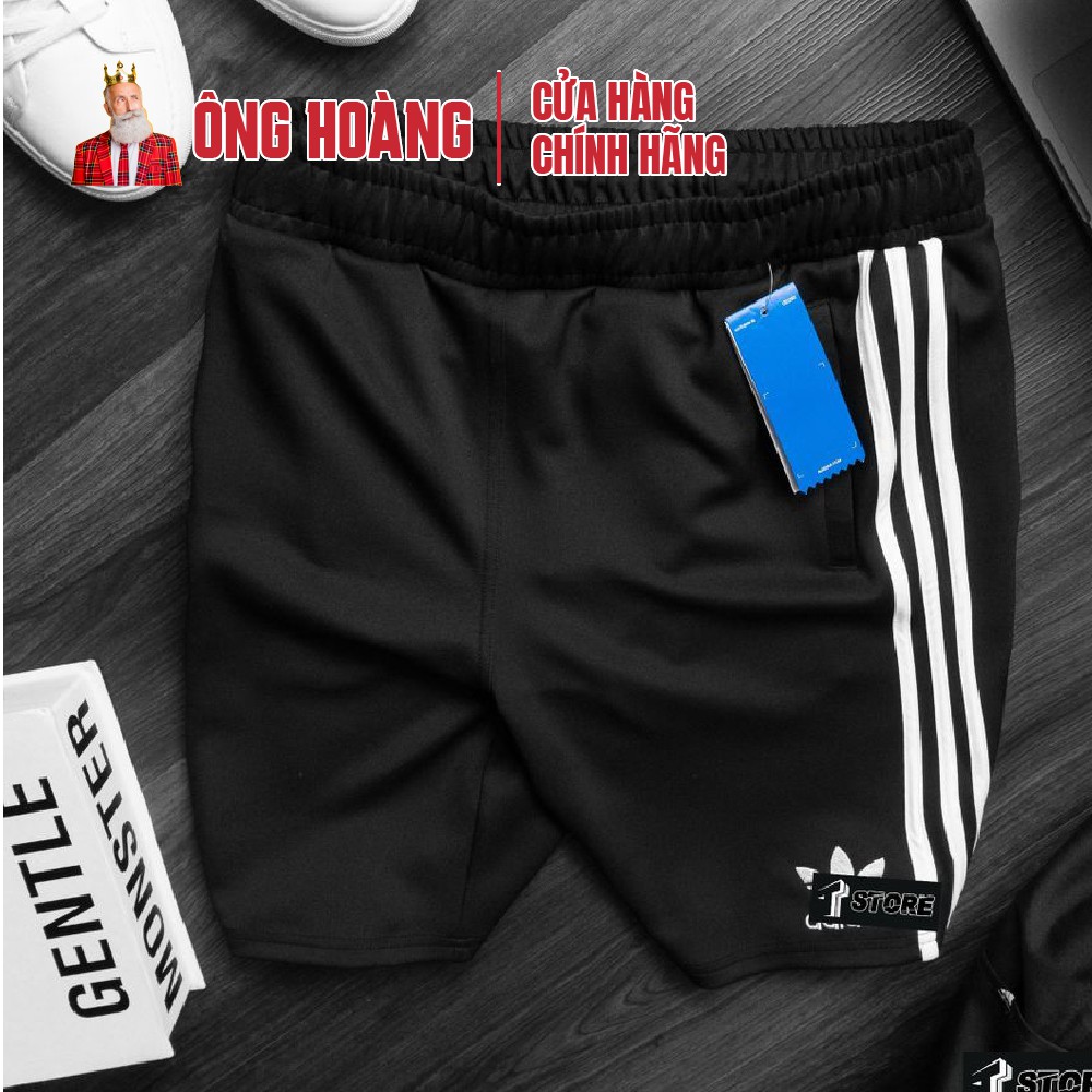 Quần short thể thao nam, tập gym, đá banh, thun thể thao dày dặn, co giãn tốt, thun lạnh 3 gạch | BigBuy360 - bigbuy360.vn