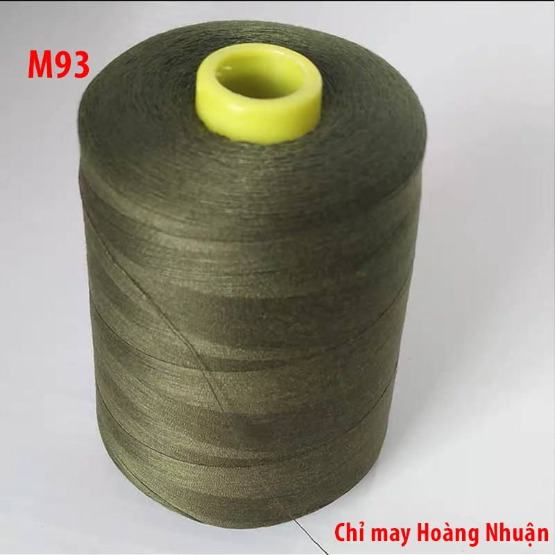 Chỉ may công nghiệp cuộn 4000m-5000m tông màu vàng