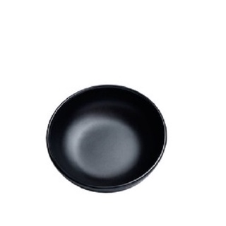 Chén cơm nhựa Melamine Nhám Đen