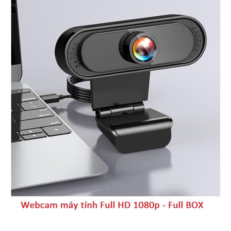 Webcam Máy Tính Có Mic Hỗ Trợ Học Online Livestream Và Làm Việc Hình Ảnh Sắc Nét - Bảo Hành 12 Tháng