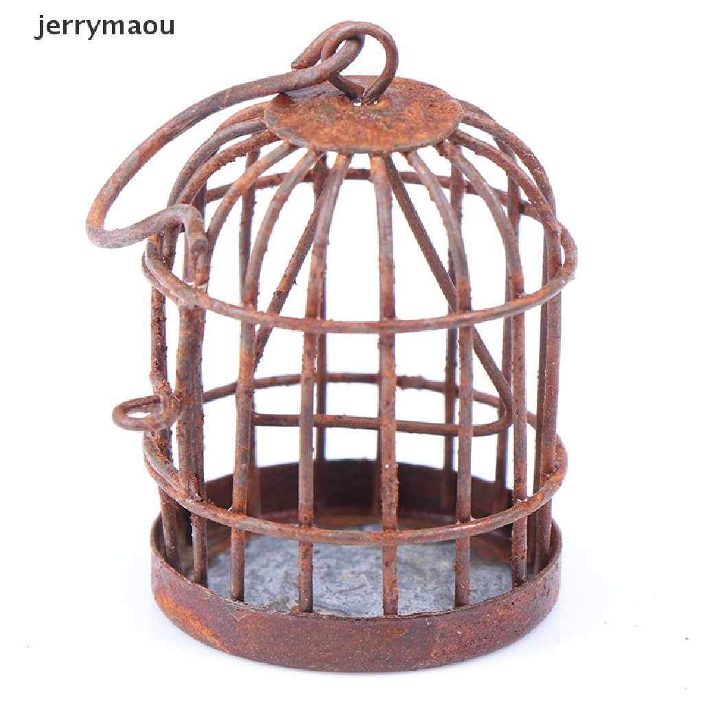 Lồng Chim Kim Loại Mini 1: 12 Trang Trí Nhà Búp Bê
