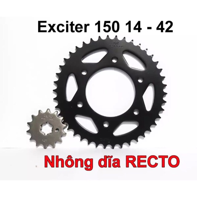 NHÔNG DĨA RECTO THAILAN EXCITER 150