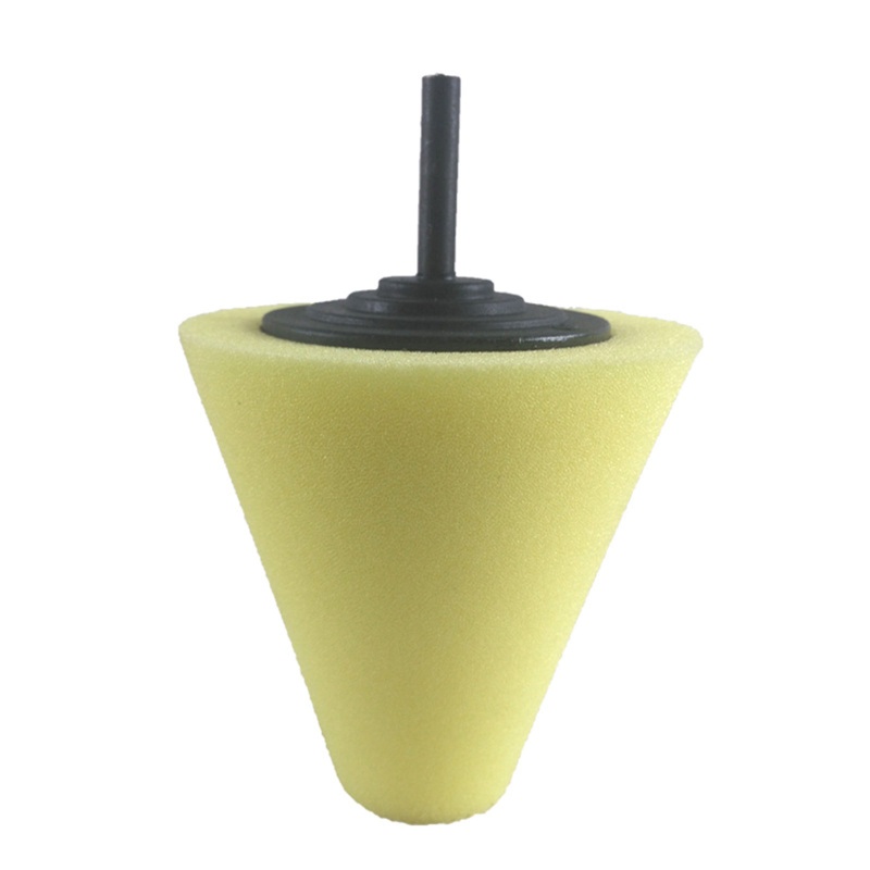 Bộ 5 / 6 / 10 Miếng Xốp Hình Nón 3inch 80mm Đánh Bóng Xe Hơi