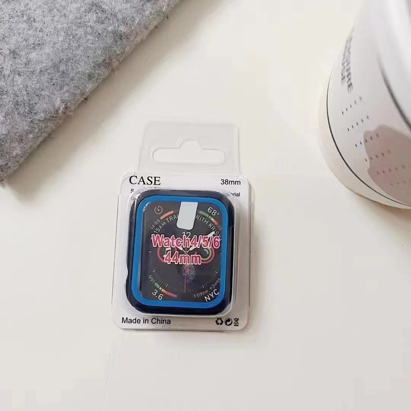 Ốp Lưng Silicone Hai Màu Cho Apple Watch 7 6 SE 5 4 3 iWatch 41MM 45MM 44MM 40MM 42MM