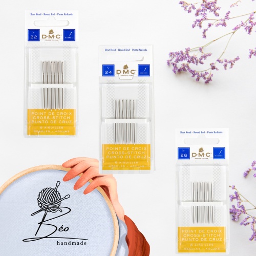 Kim thêu chữ thập chính hãng DMC cross sitch