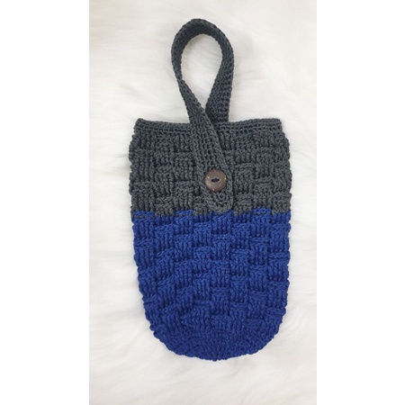 Túi móc len (handmade) để bình giữ nhiệt, bình nước, hộp cơm, tạo phong cách riêng cho bạn, mẫu mã, màu sắc đa dạng.