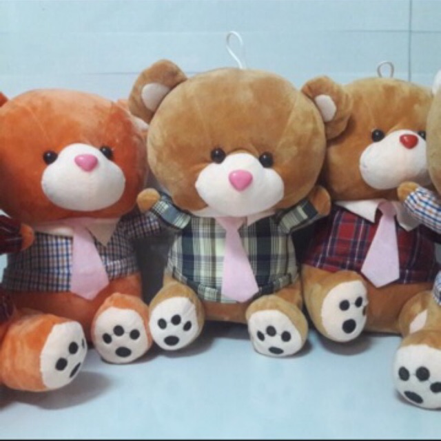 Gấu bông ngồi cho bé 30cm