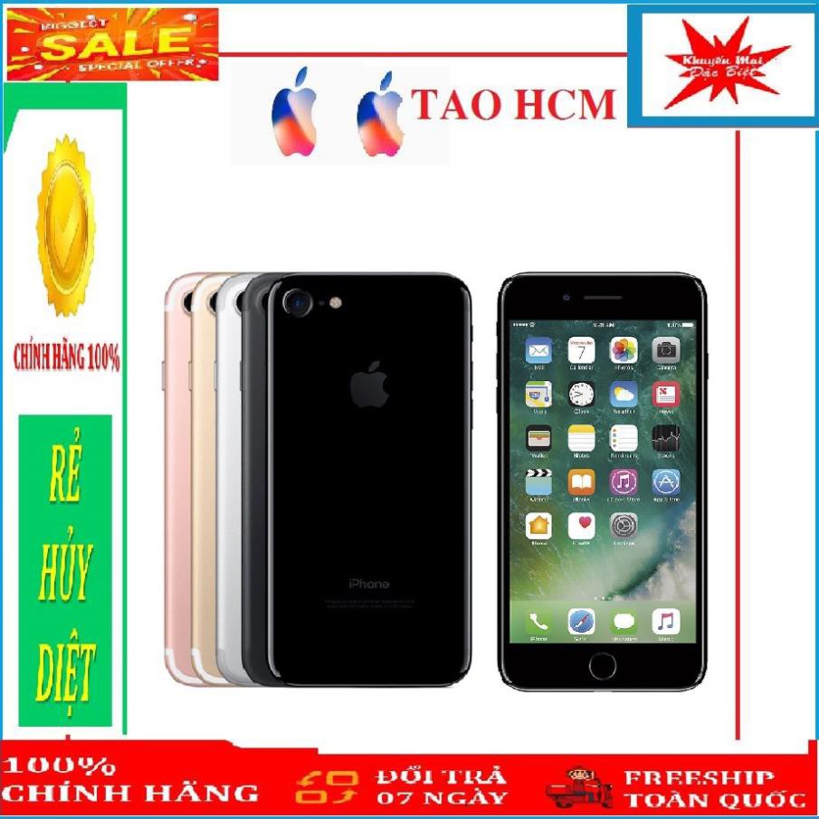 [Chính hãng] Điện thoại iPhone 7 - 32GB Quốc tế màu Vàng, Đen, Hồng, Bạc . chơi PUBG/Free Fire mượt