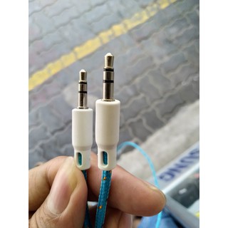 Cáp Âm Thanh 3.5 ( 2 Đầu Đực ) Dây Dù