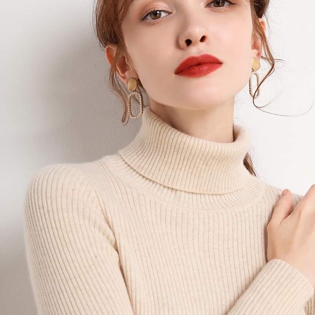 ÁO LEN TĂM CỔ LỌ SIÊU MỀM MỊN | BigBuy360 - bigbuy360.vn